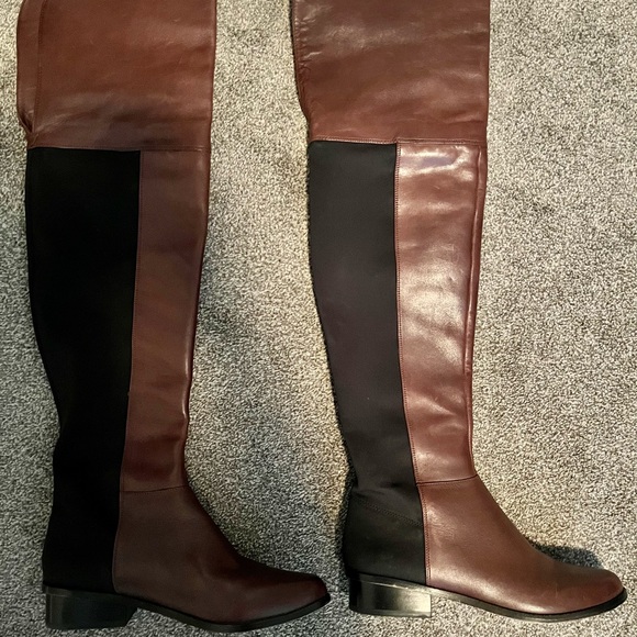 BCBGMaxAzria Over the Knee Slink Boots - Picture 2 of 5